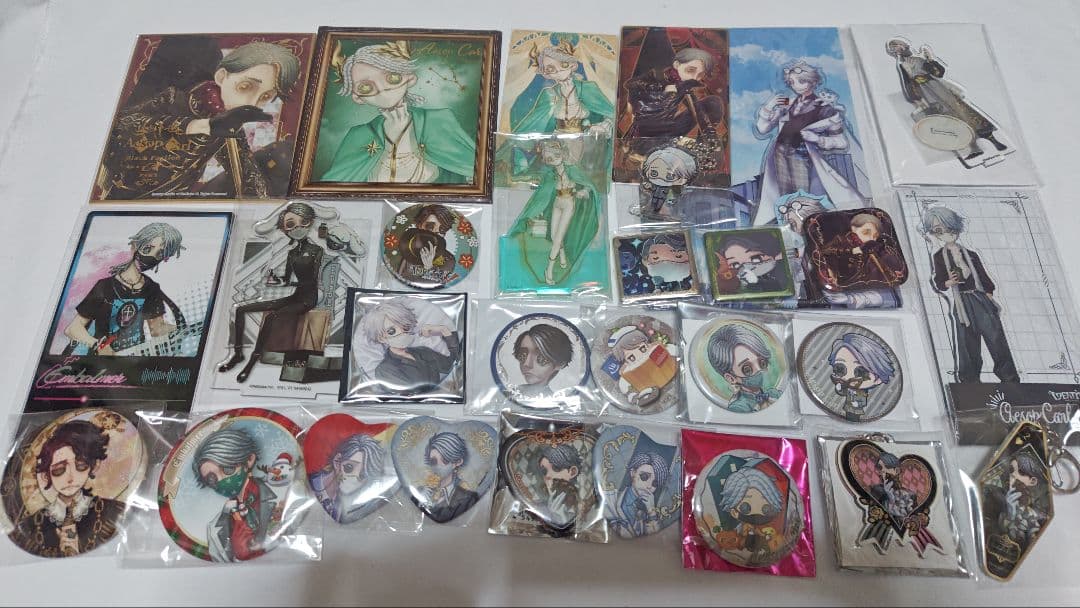 第五人格　納棺師　缶バッジ　アクスタ　アクキーまとめ売り　紙類