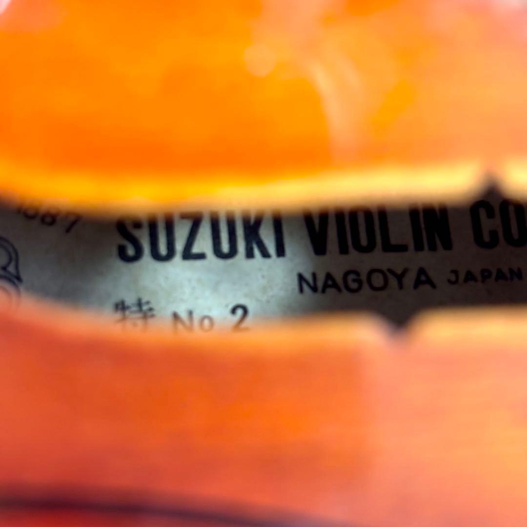 ✨美品✨SUZUKI　バイオリン 4/4 特シリーズ　特No.2 スズキ　虎杢