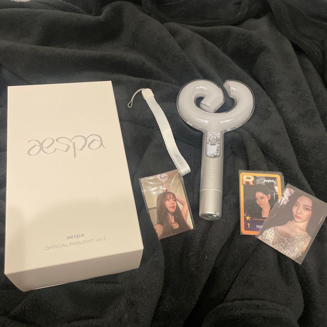 aespa 公式　ペンライト　エスパ　ニンニン　トレカ　イエッポン