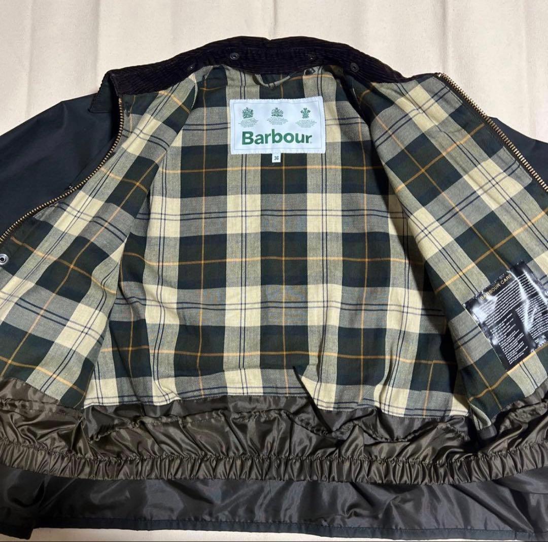 Barbour トランスポート　ジャケット　セージグリーン