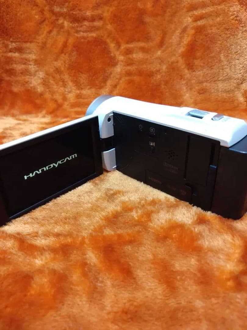 SONY HDR-CX480(W) WiFi内蔵モデル　軽量簡単操作　ケース付