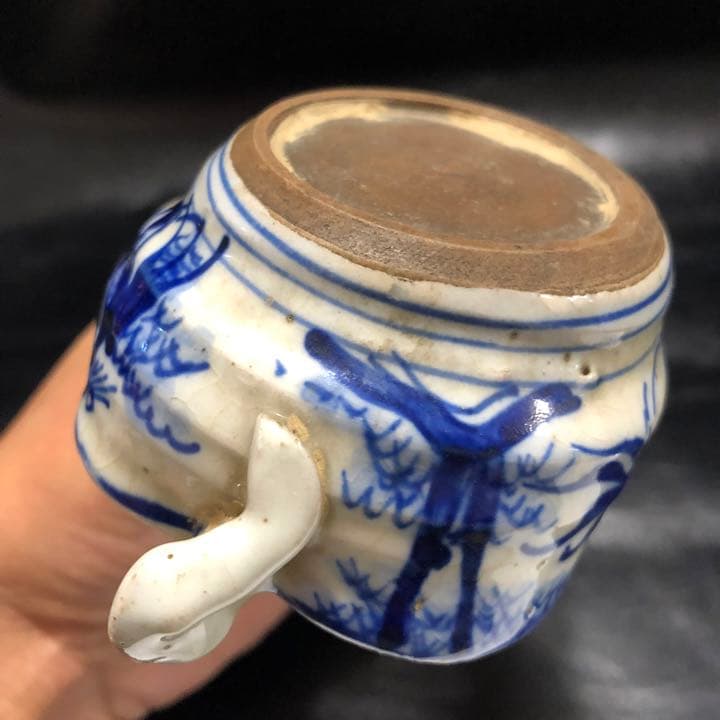 美しい古美術◼️蔵から可愛い古伊万里焼のミルクポットの様な雰囲気のあるのが出てきた