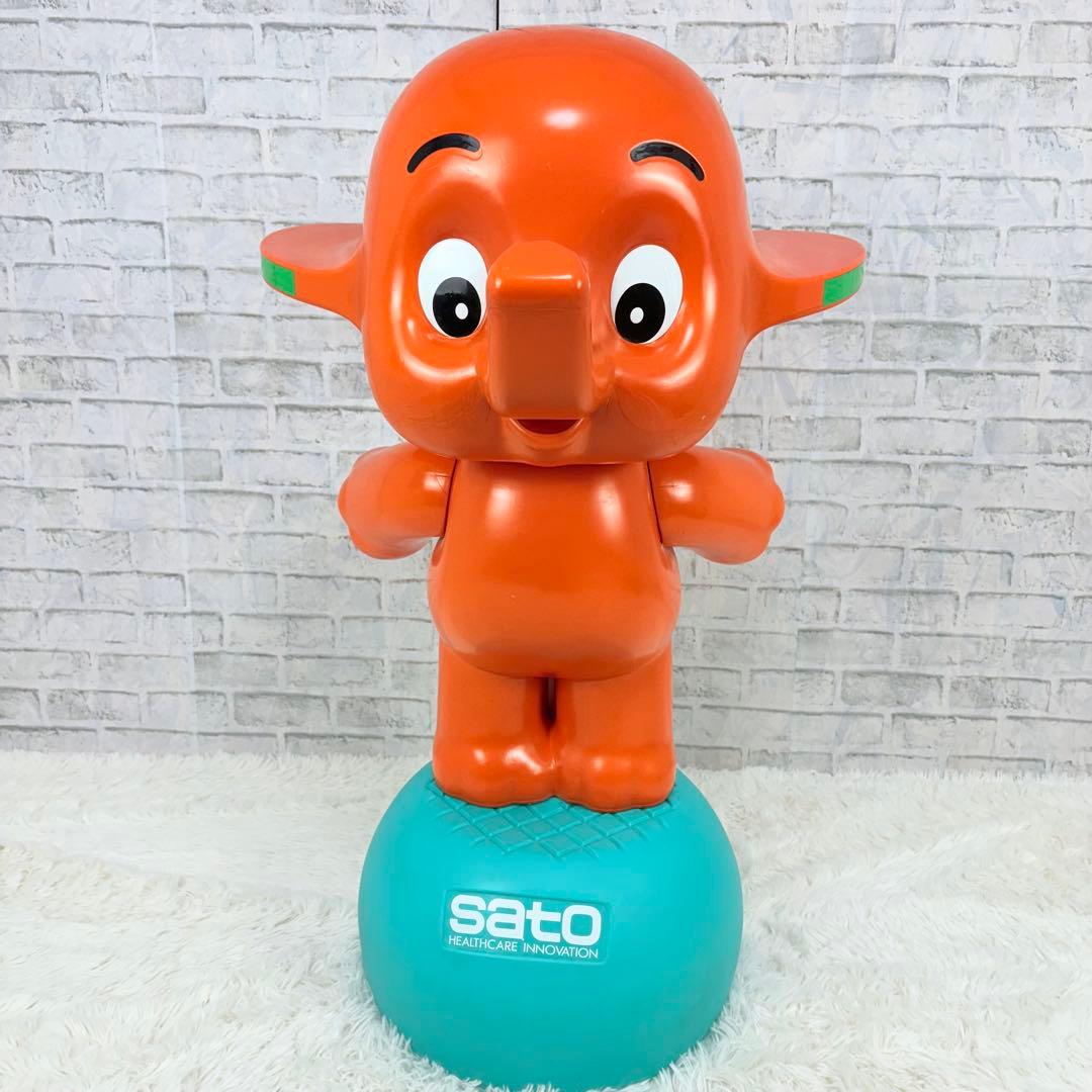 美品 サトちゃん 店頭用 置物 ミレニアム sato 佐藤製薬 昭和レトロ 当時