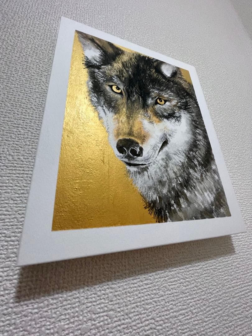 狼の絵