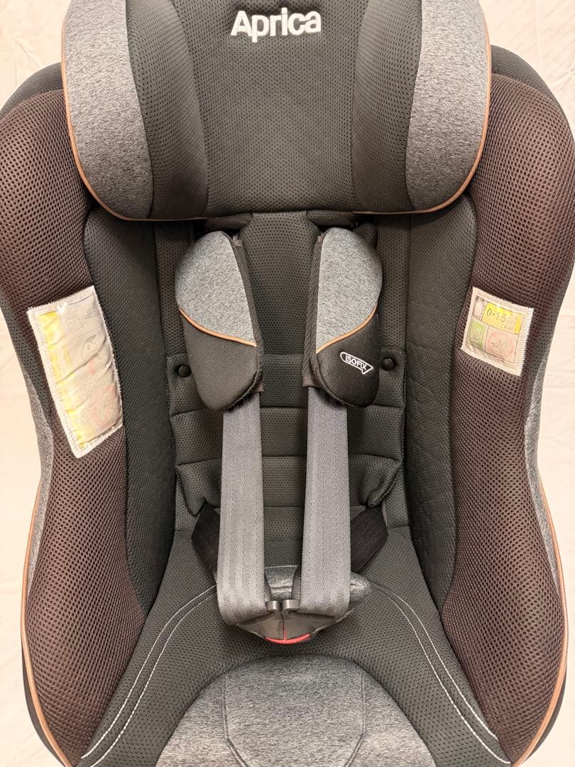 Aprica チャイルドシート クルリラ プロテクト ブラウン アップリカ