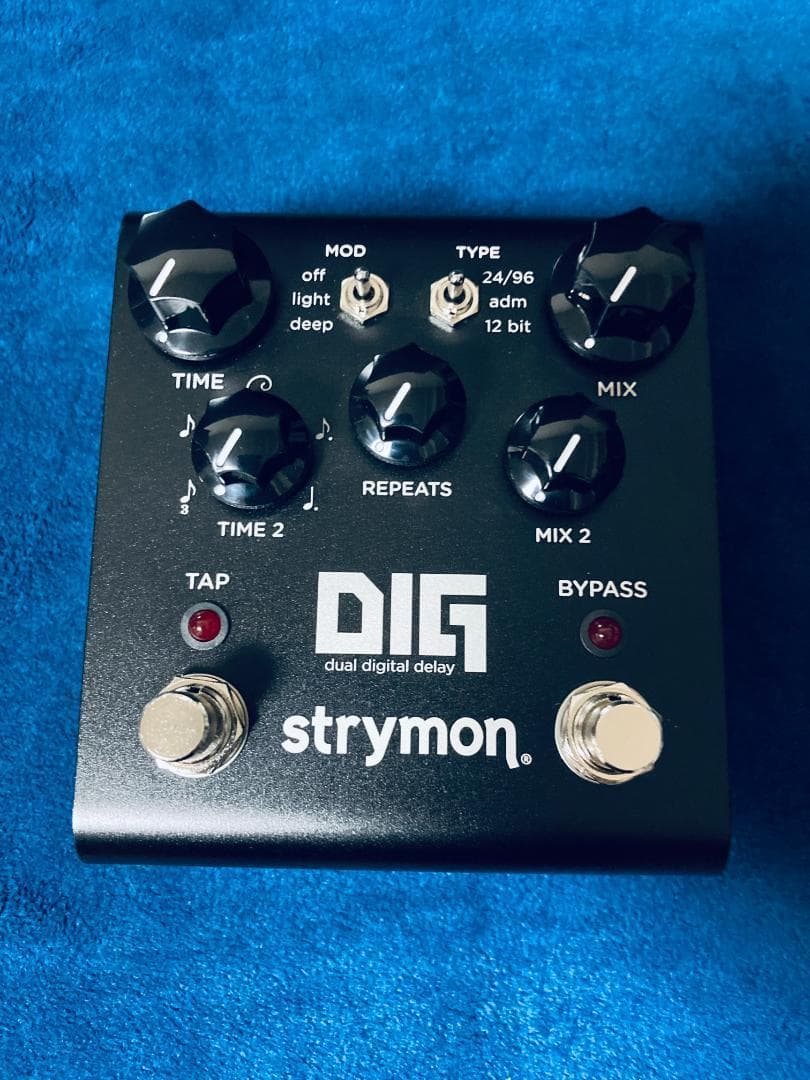 ギター Strymon DIG Midnight with Mini switch