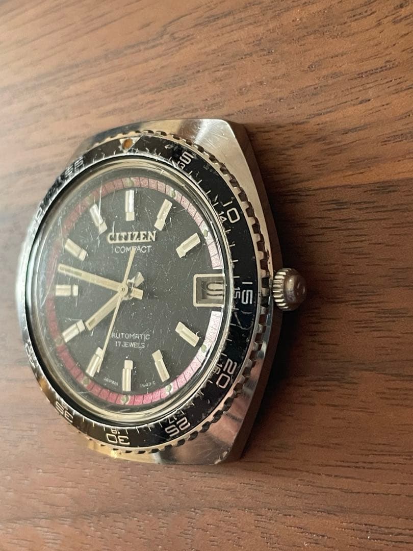 コ*ツ様 シチズン　自動巻　ダイバー　手巻き　AutoDaterコンパクト　ヴィ