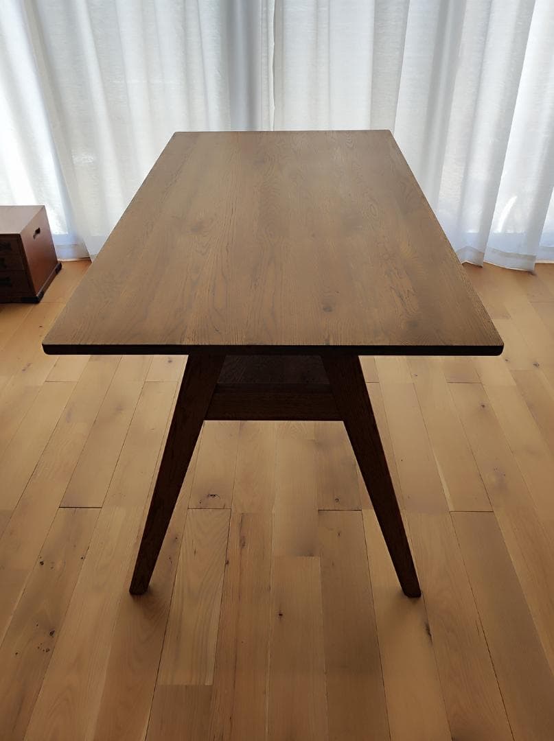 unico　ADDAY(アディ) ダイニングテーブル W1500　オーク無垢材