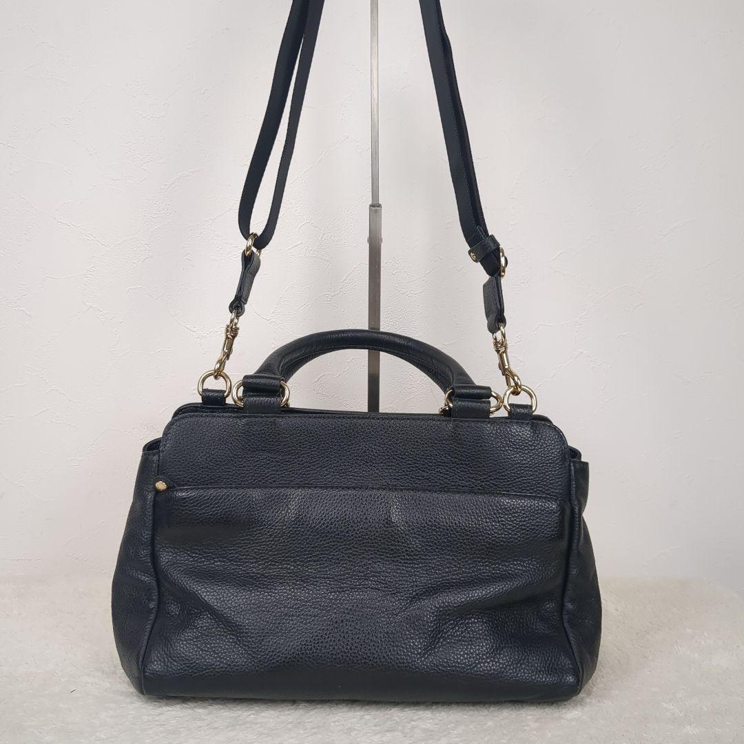 【美品】archive bag　ラシット　シボ　レザー　2way　Y2K　黒