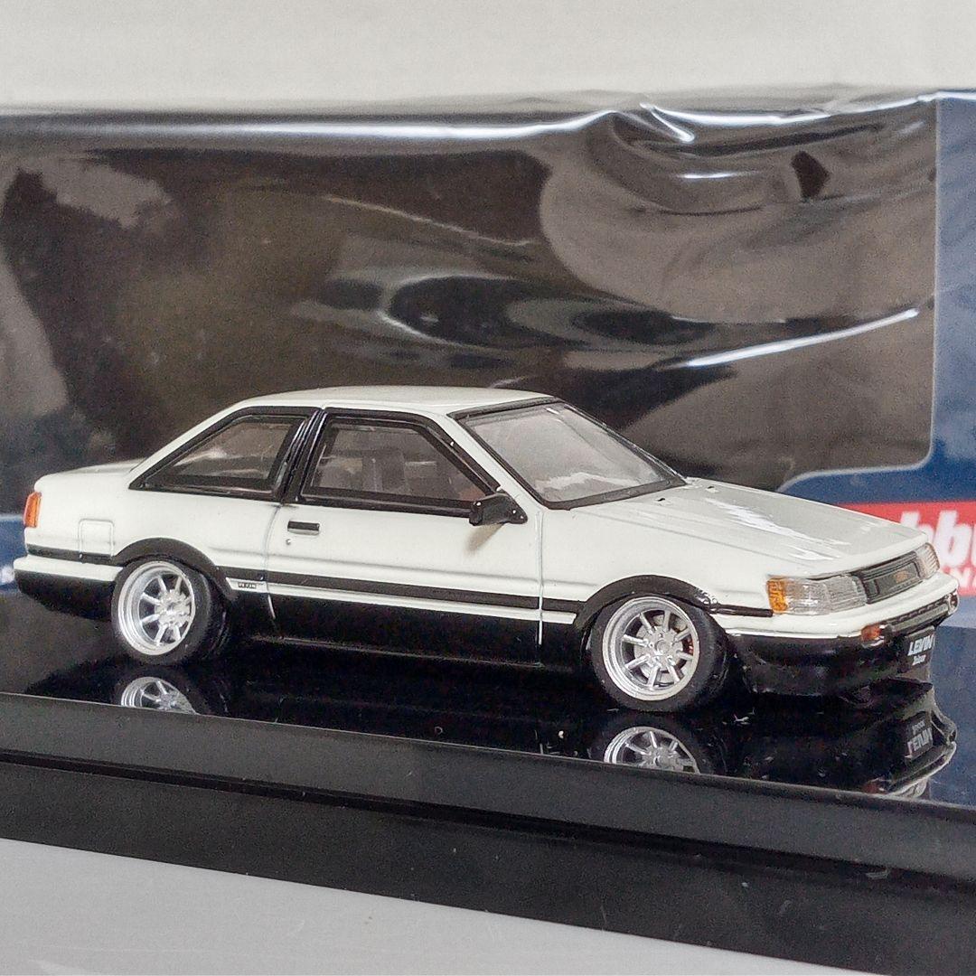 HJ AE86レビン GT APEX 改　白黒ツートン