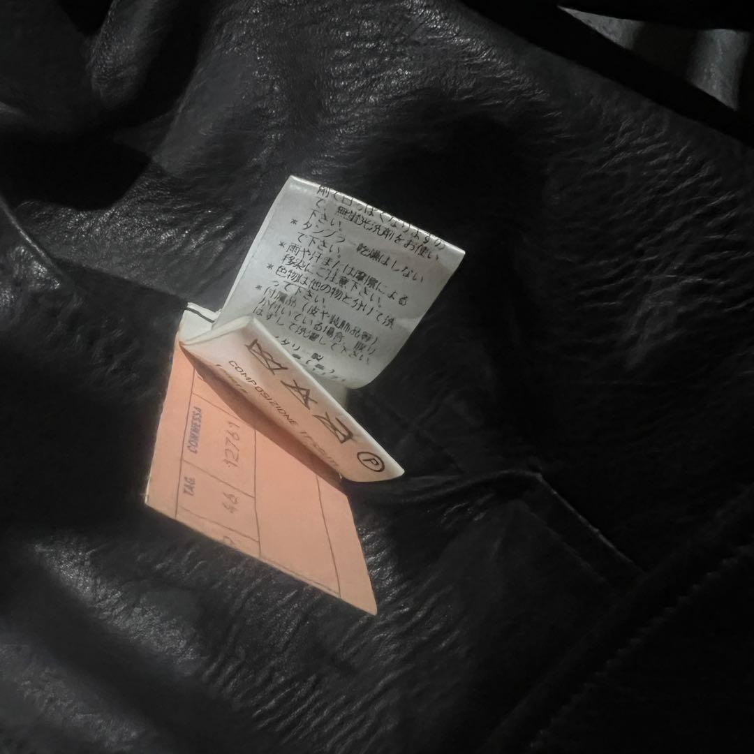 ジャケット・アウター 00s DOLCE&GABBANA rib riders jacket