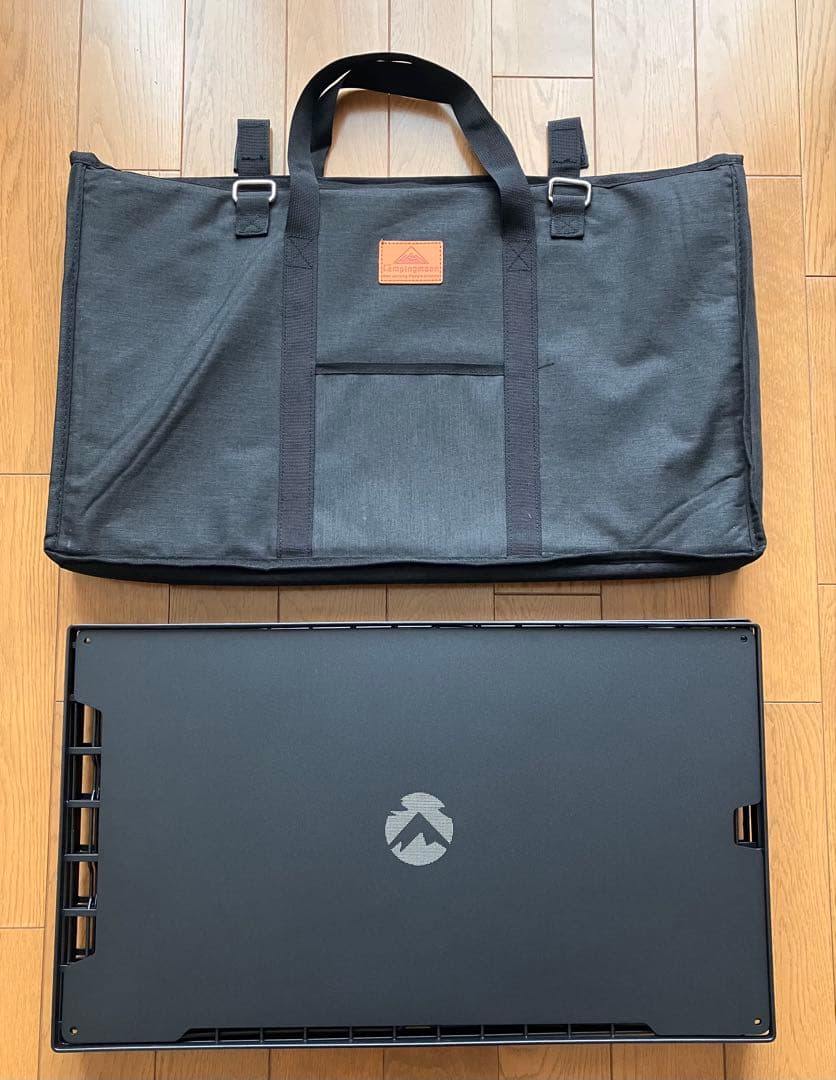 キャンピングムーン フィールドラックT-235 ラック×4、天板×1、ケース×1