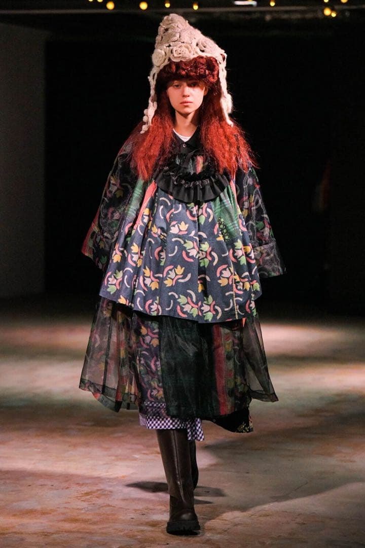 *未使用* tao コムデギャルソン バラクラバニット帽 ヘッドアクセサリー