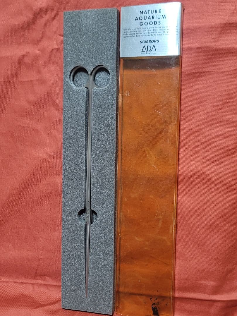アクアデザインアマノ水草用はさみ　26センチ　旧ロゴ