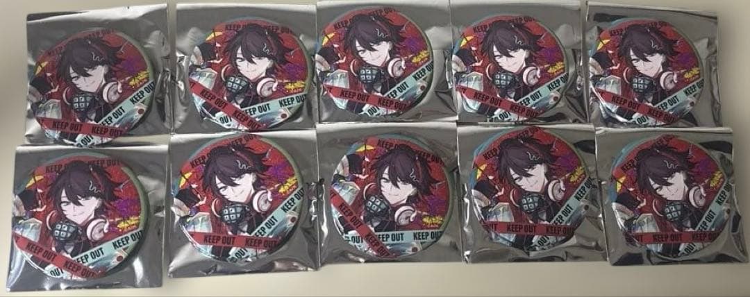 Stun Mode ランダムグリッター缶バッジ 三枝明那