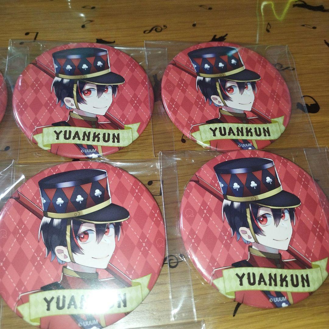 カラフルピーチ　ゆあんくん　ワンダーランド　缶バッジ　ワダラン　トレカケース