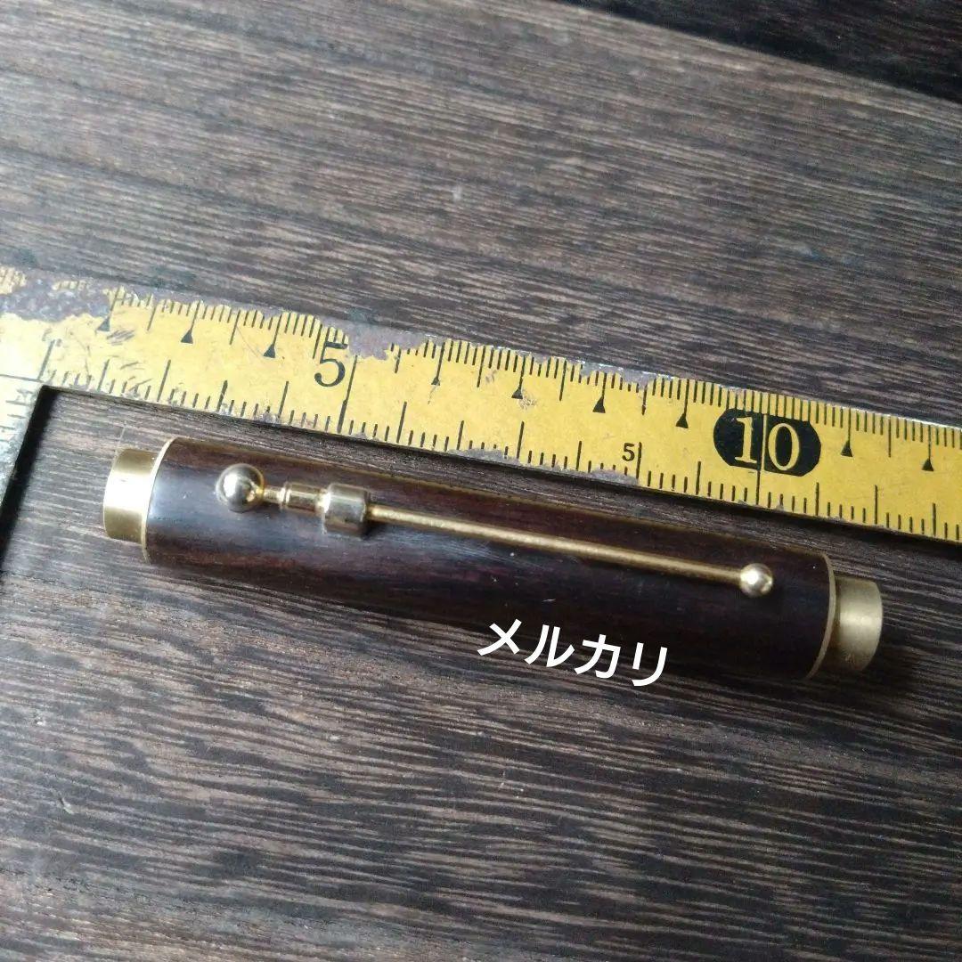 MINI FOUNTAIN PEN 黒檀 真鍮 ブラス 万年筆 EF