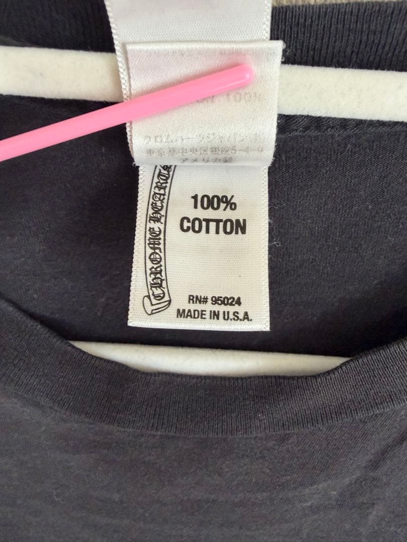 クロムハーツ フォティ 半袖 バックプリントTシャツ ブラック