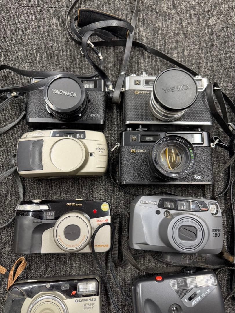 カメラ　ジャンク　15台　フィルムカメラ　デジカメ　まとめ売り