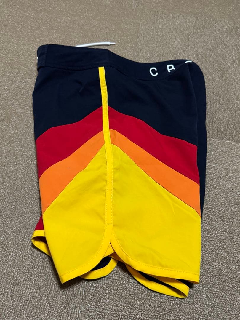 最終価格値引き不可CRONOS 水着ショーツ ネイビー/グラデーション