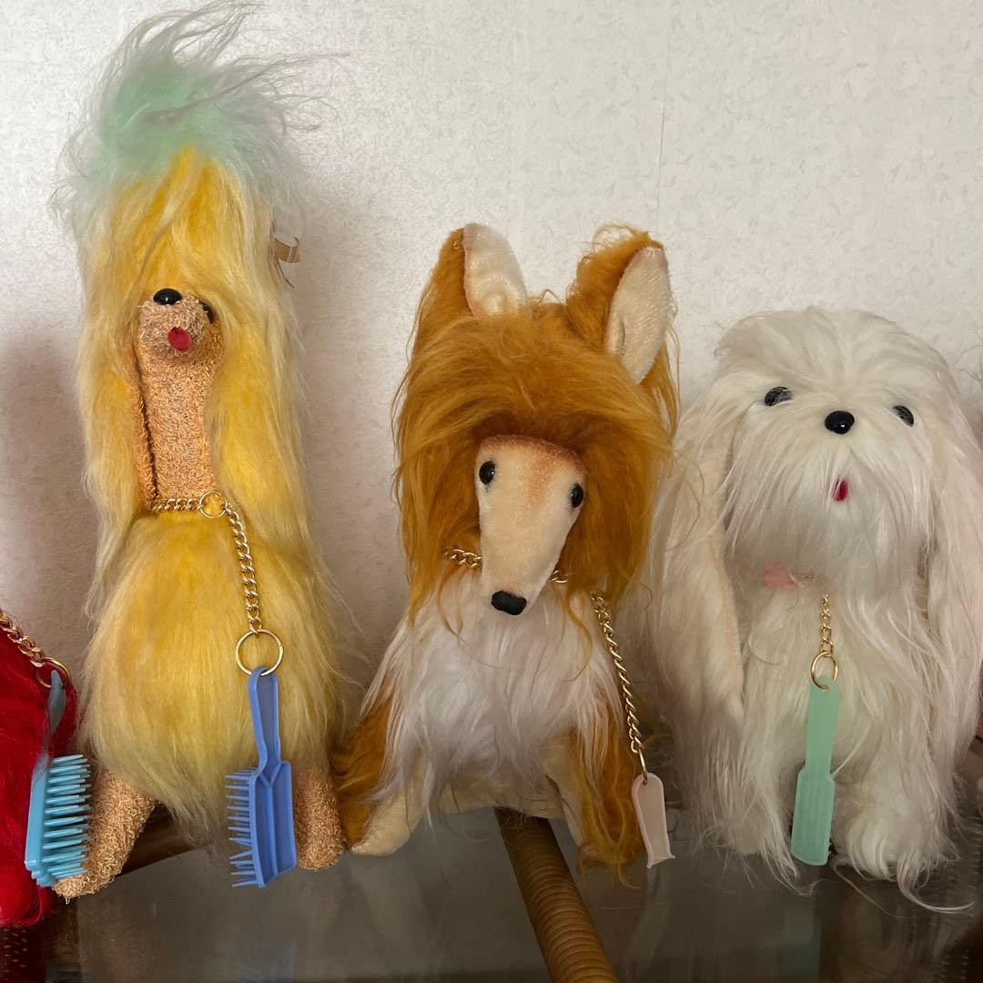 昭和レトロ　お手入れワンちゃん　他　犬　ぬいぐるみ　まとめ売り