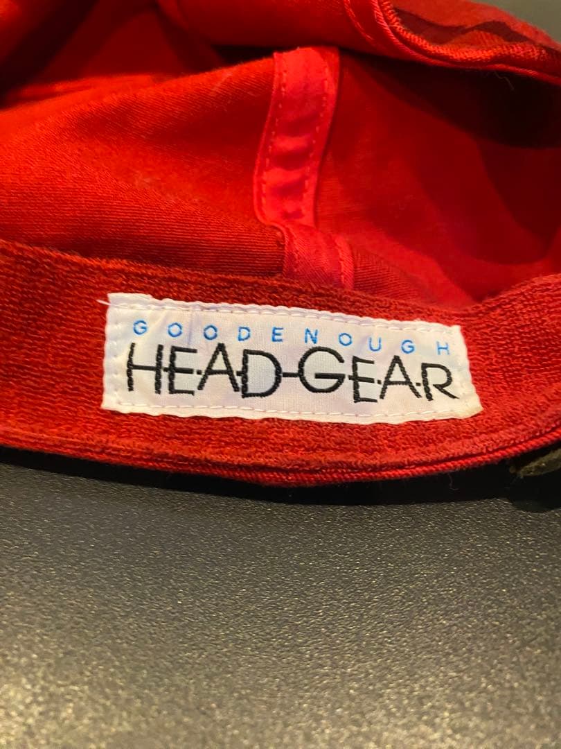 当時物　good enough コットンキャップ　レッド