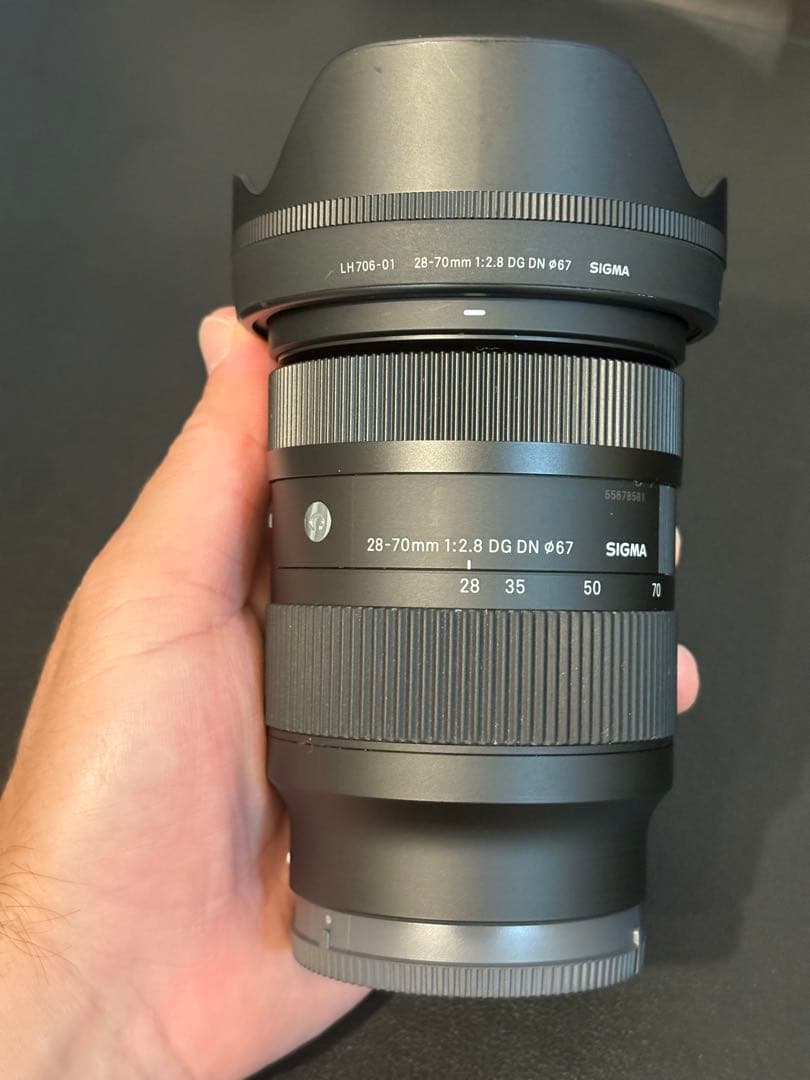 ［美品］SIGMA 28-70mm F2.8 DG DN ズームレンズ　ソニー用