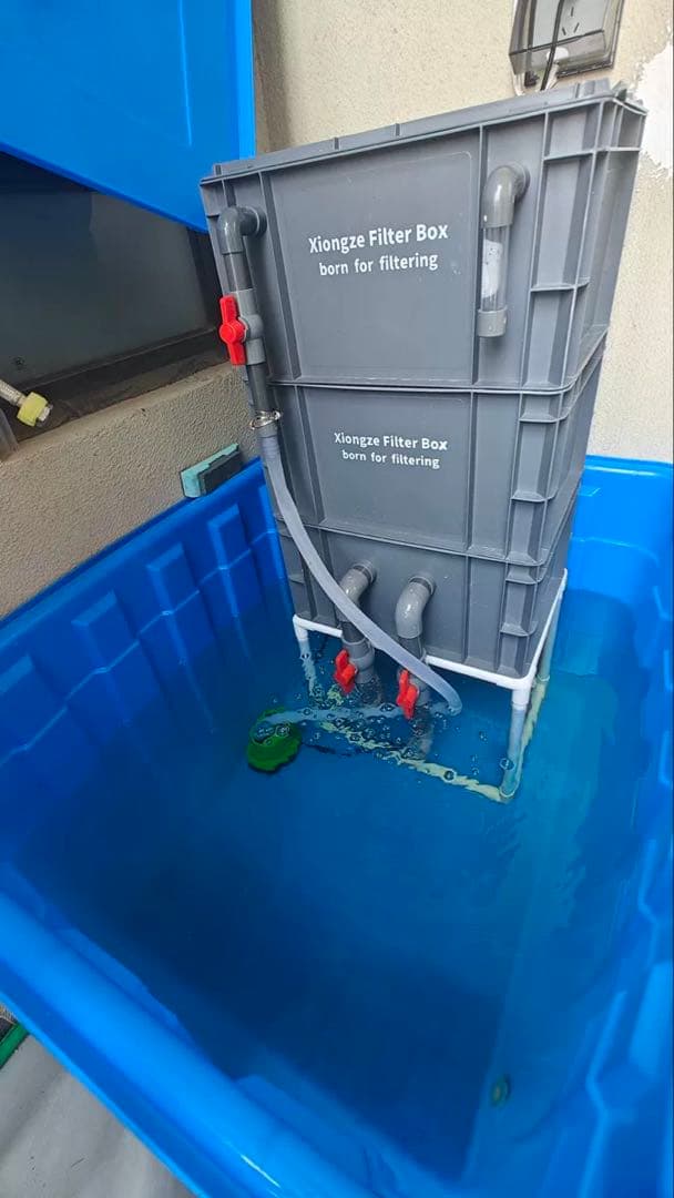 45w水中ポンプ付き 水槽用万能フィルター 万能濾過槽　 外部式飼育濾過器装置