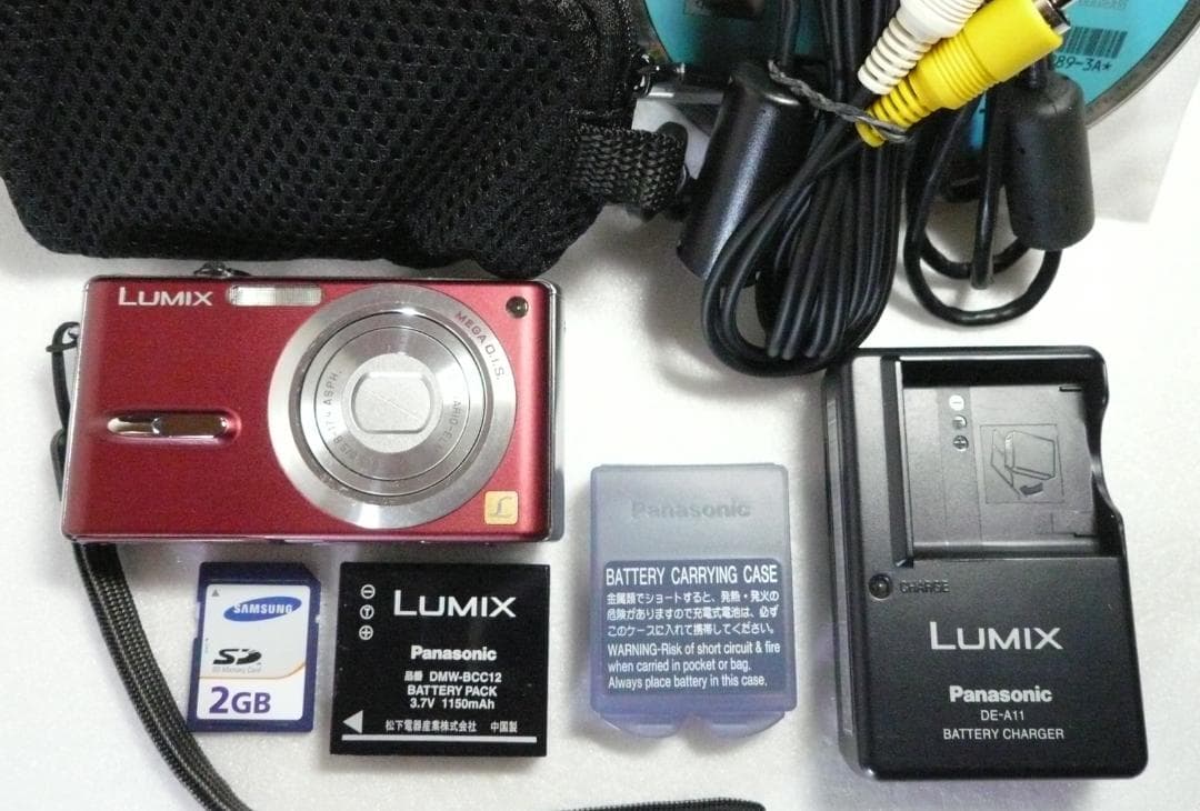 LUMIX★DMC-FX9⭐️極美品⭕️箱入り完品⭕️安心の実働品★レッド
