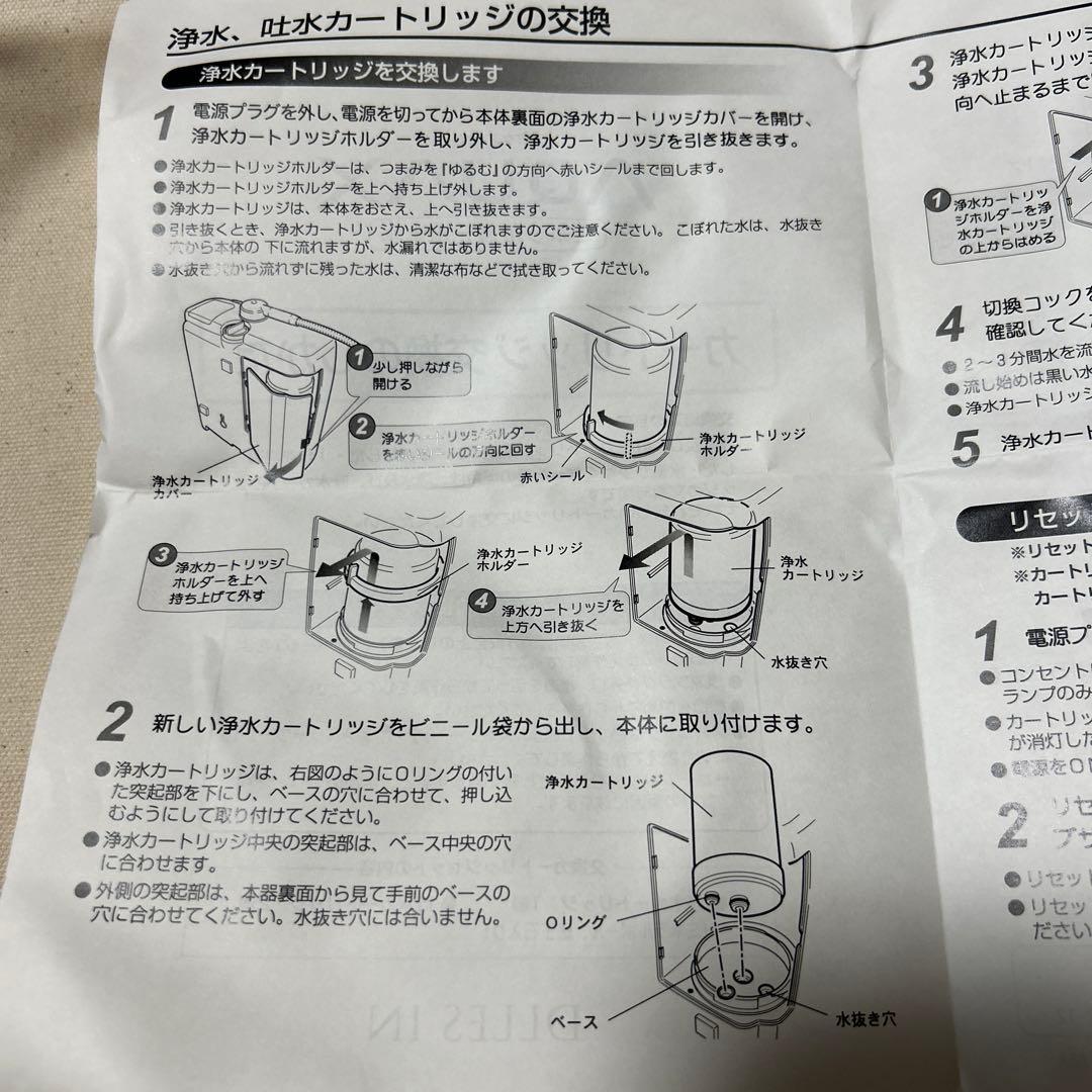 AQUAX ミネラル還元水素水生成器用交換カートリッジセット