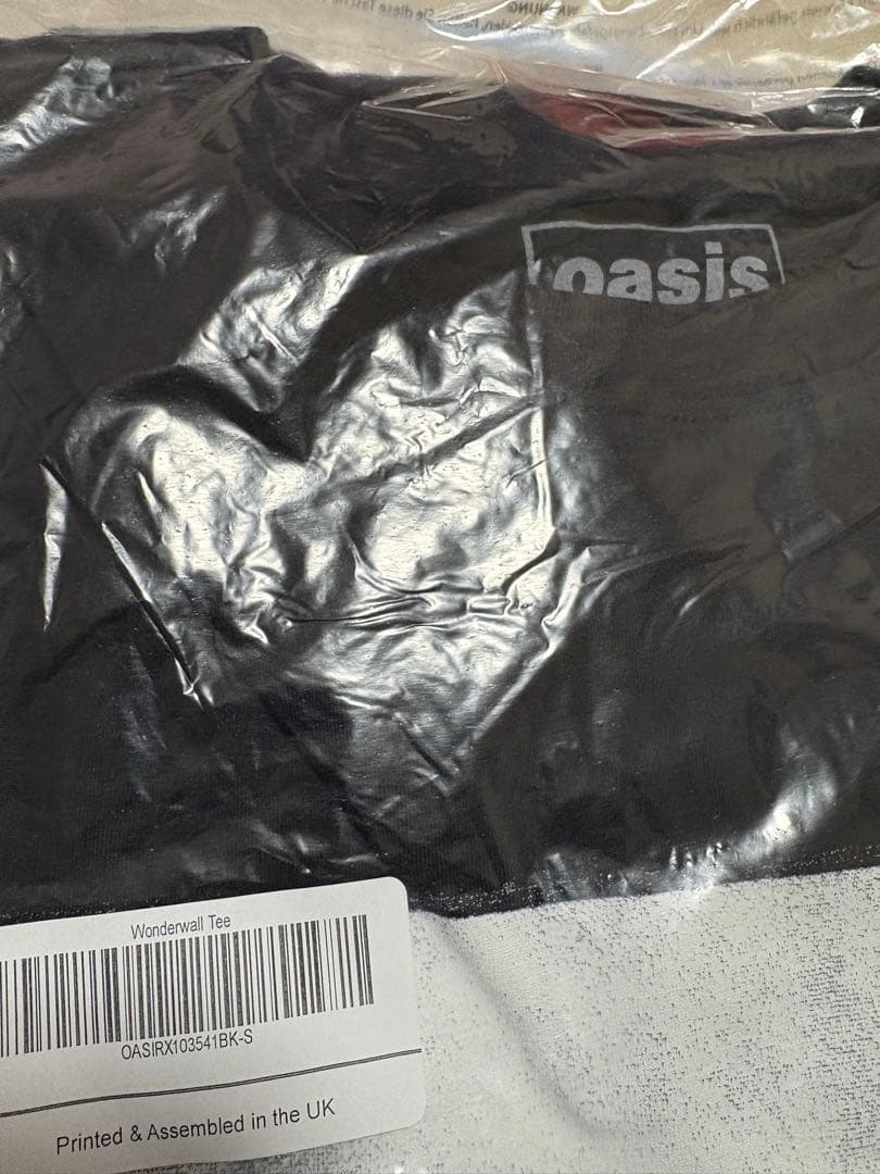 oasis Wonderwall 90分間限定販売 Tシャツ Sサイズ　オアシス