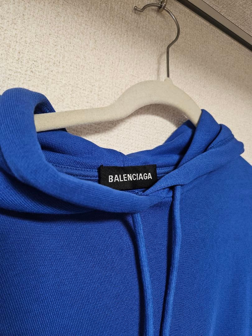 balenciaga ロゴ フーディー パーカー