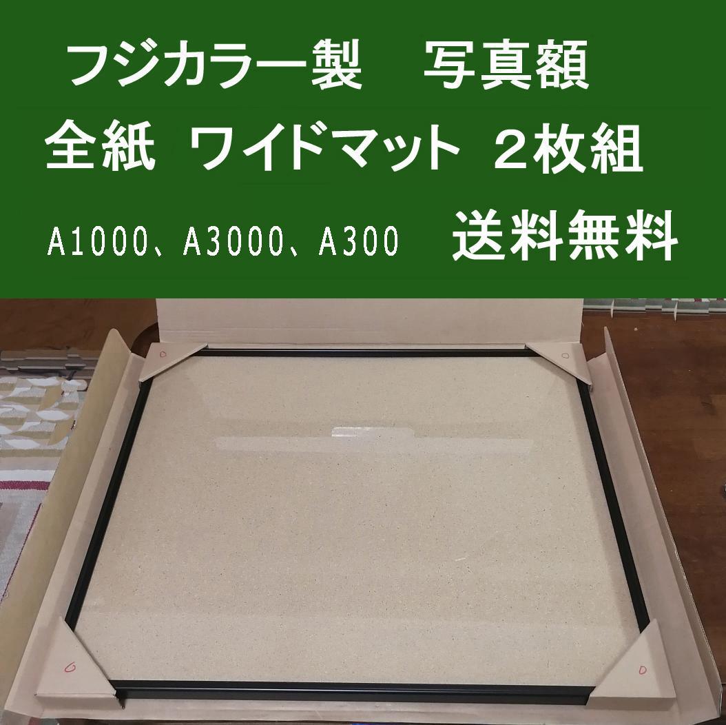 最高峰フォトフレーム　２枚組　全紙　美品　ワイドマット　A1000　A3000