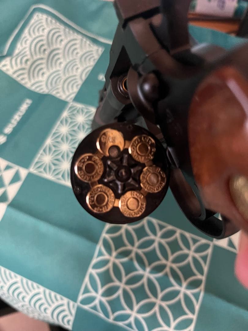 COLT PYTHON RYO SAEBA Model ガスガン　木製グリップ付