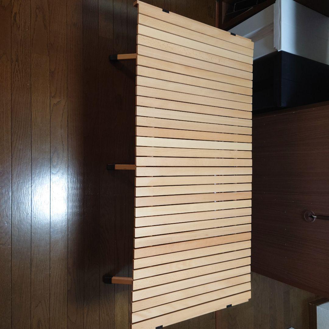 ハイランダー　ウッドロールトップテーブル120