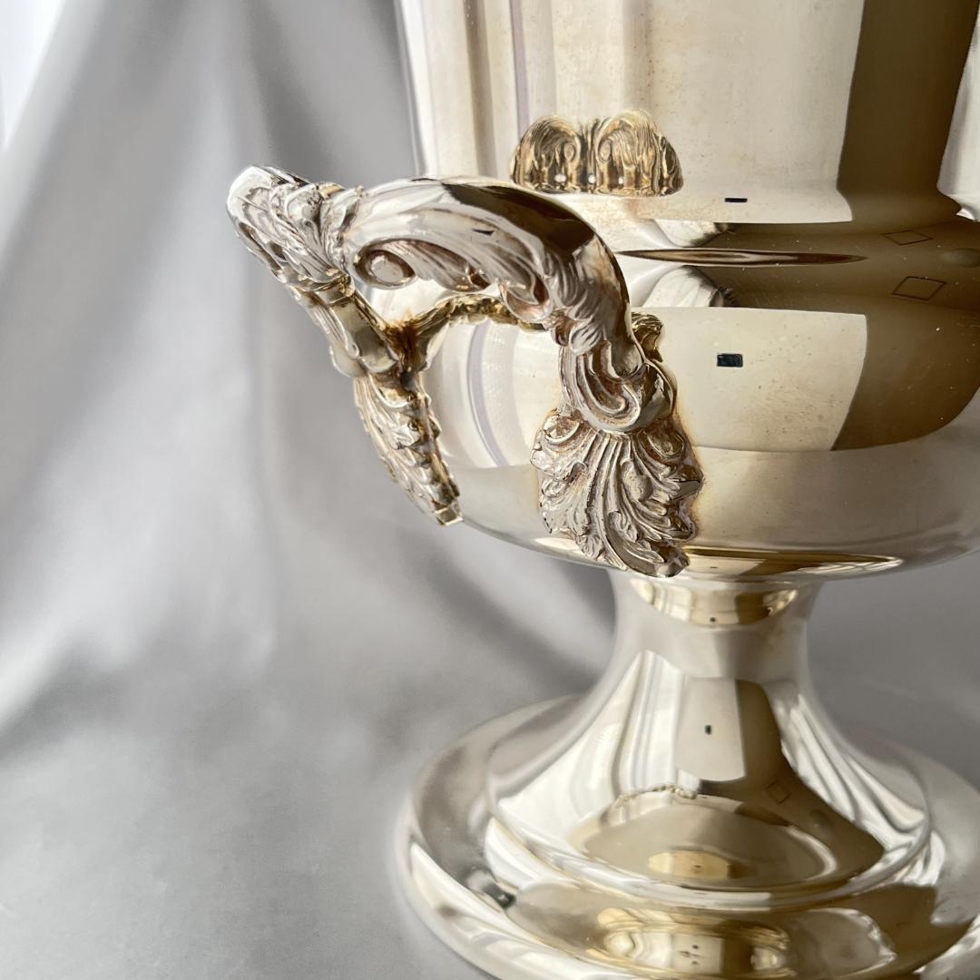 【Galleon】 ワインクーラー / シャンパンホルダー【シルバープレート】