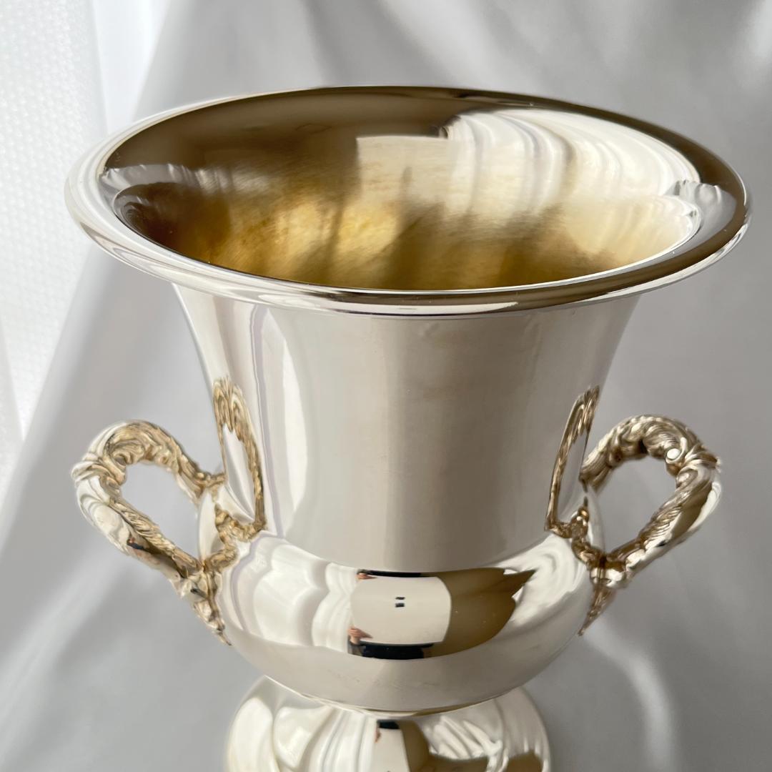 【Galleon】 ワインクーラー / シャンパンホルダー【シルバープレート】