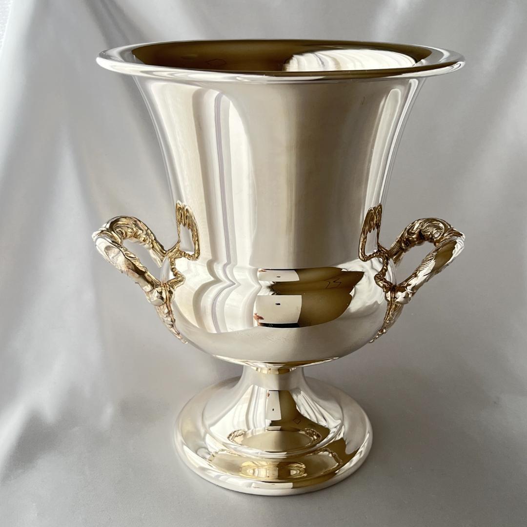 【Galleon】 ワインクーラー / シャンパンホルダー【シルバープレート】