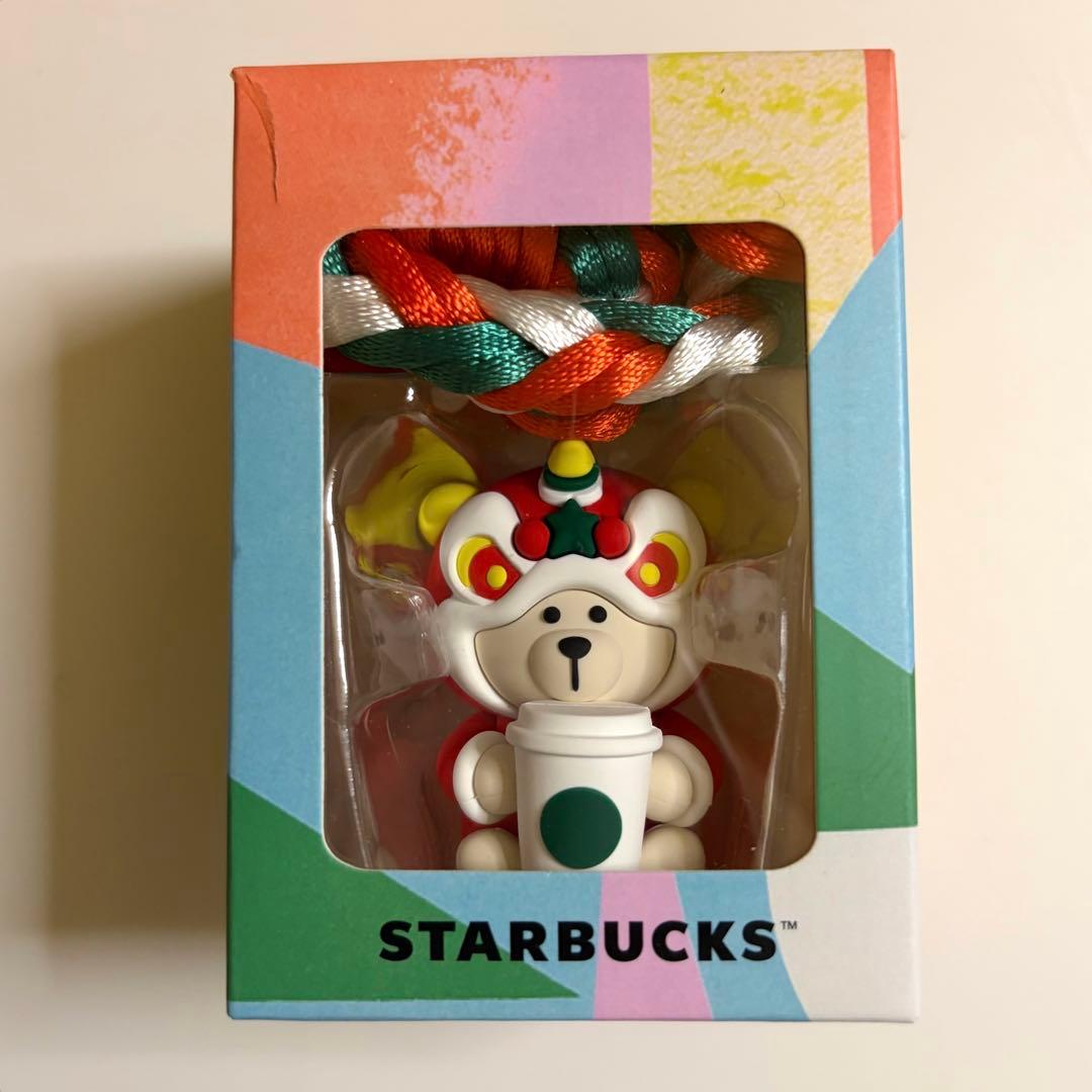 【日本未発売】スタバ 2026 ベアリスタ 招き猫 だるま 獅子舞 3種セット