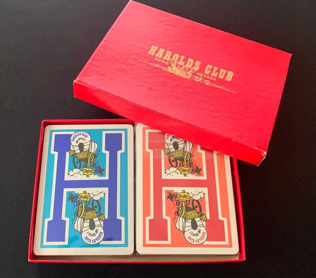 新品未使用 Harolds Club BOXセット オールドデック