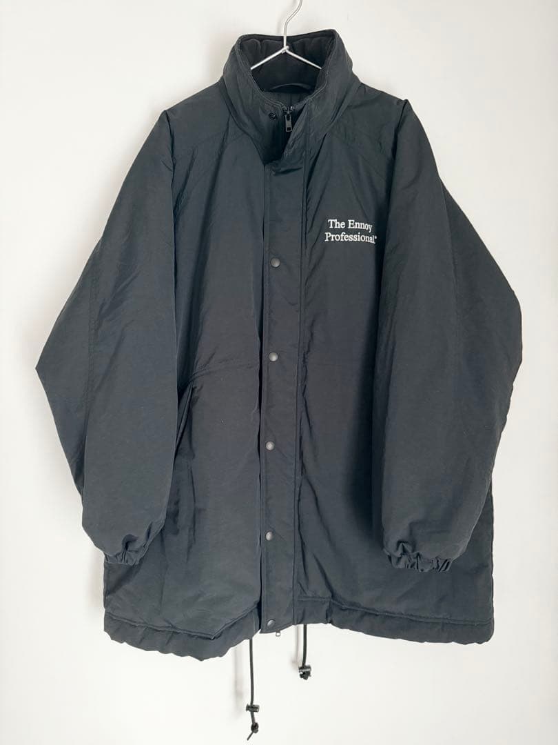 ENNOY Padded Nylon Bench Coat L エンノイ