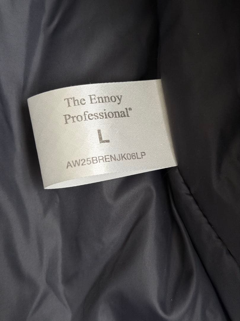 ENNOY Padded Nylon Bench Coat L エンノイ