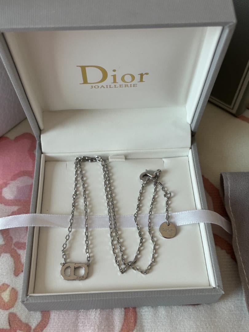 シルバー CLAIR D LUNE クリスタル ネックレス