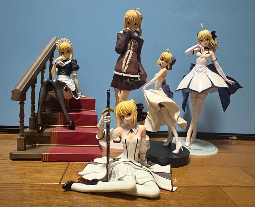 fate FGO セイバー アルトリア フィギュア まとめ売り