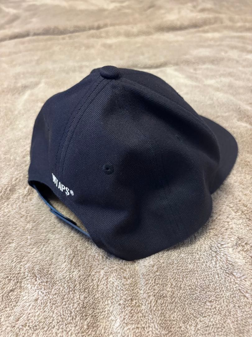 WTAPS キャップ ネイビー スナップバック 191HCDT-HT14