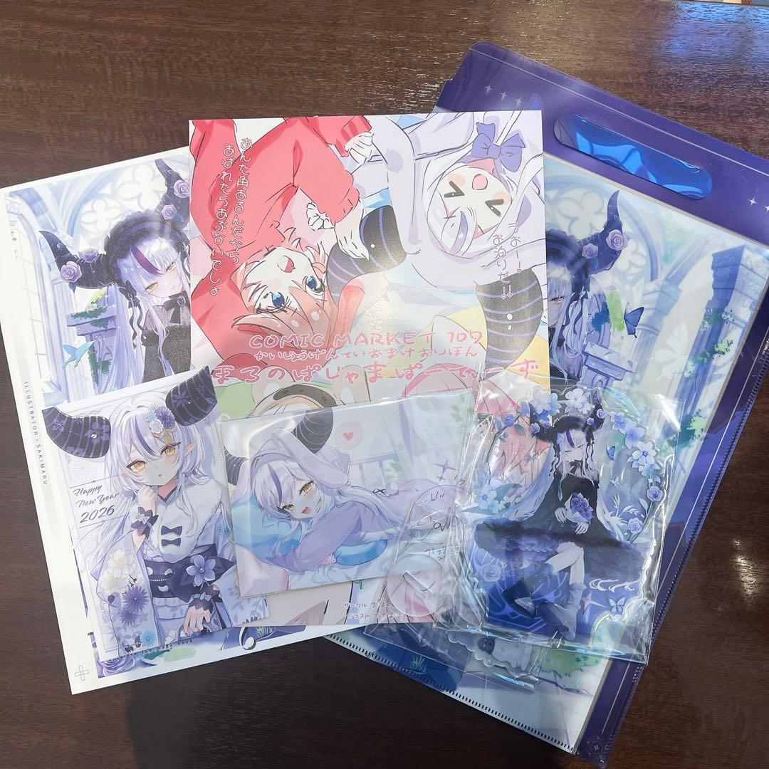C107 コミケ　ラプラスダークネス ホロライブ 10点セット
