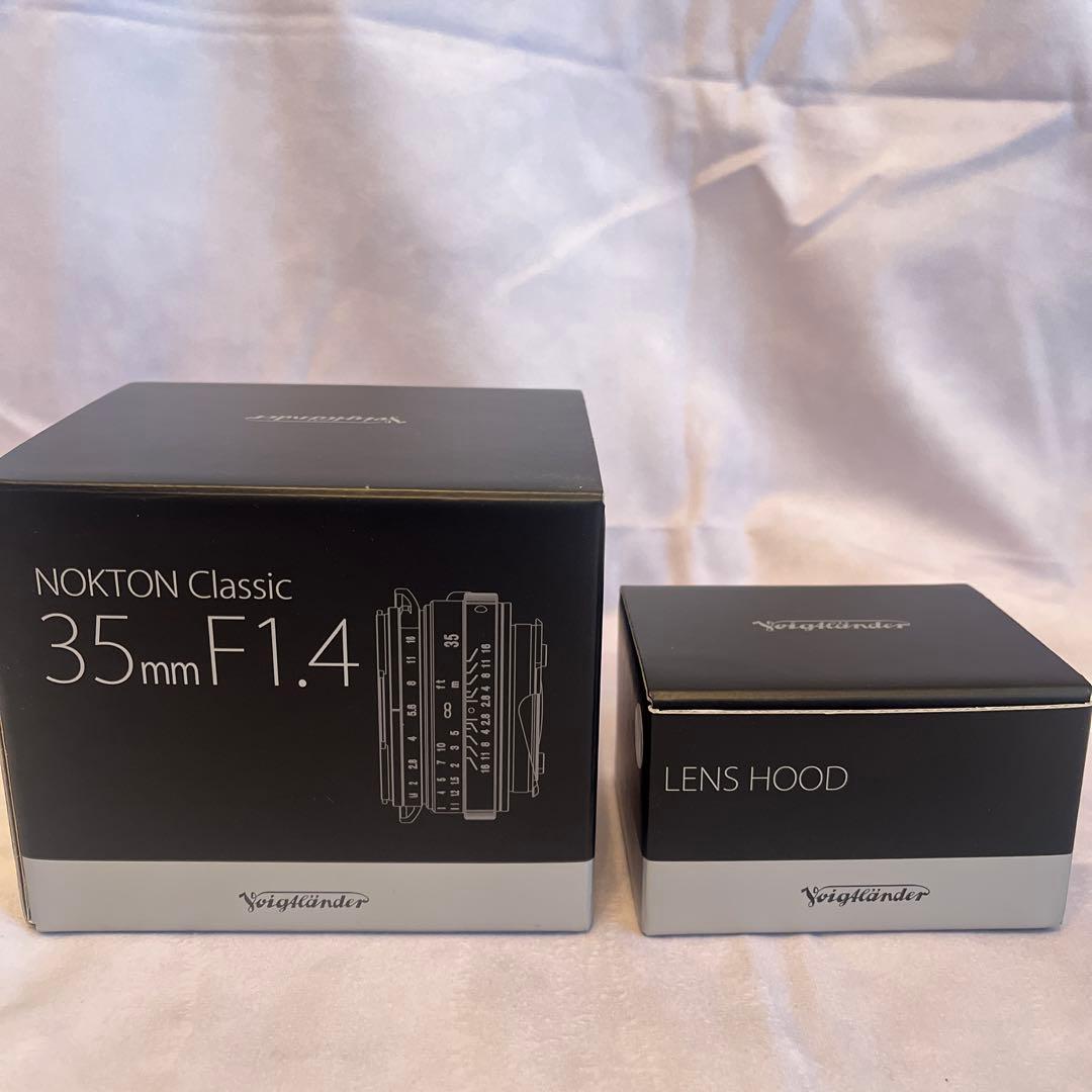 レンズ(単焦点) VoightLander NOKTON classic 35mm f1.4 vm