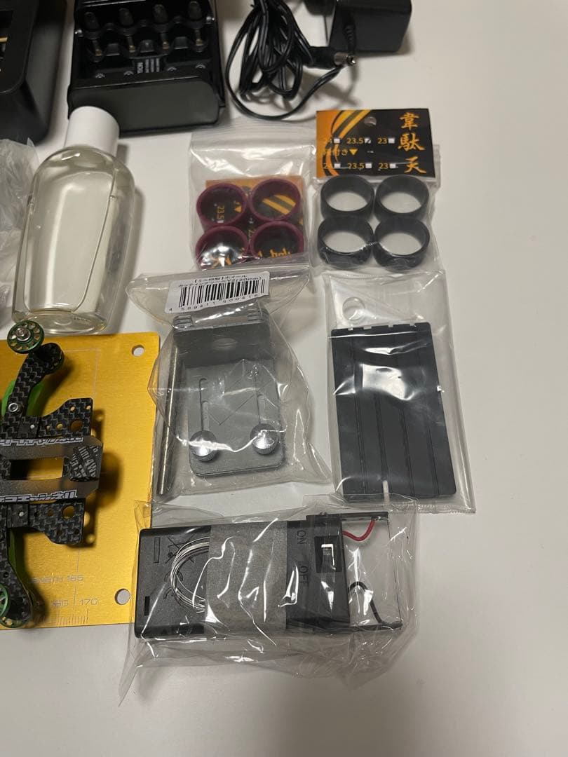 ミニ四駆 MSフレキ完成車 充電器 CNC加工ローラー まとめ売り