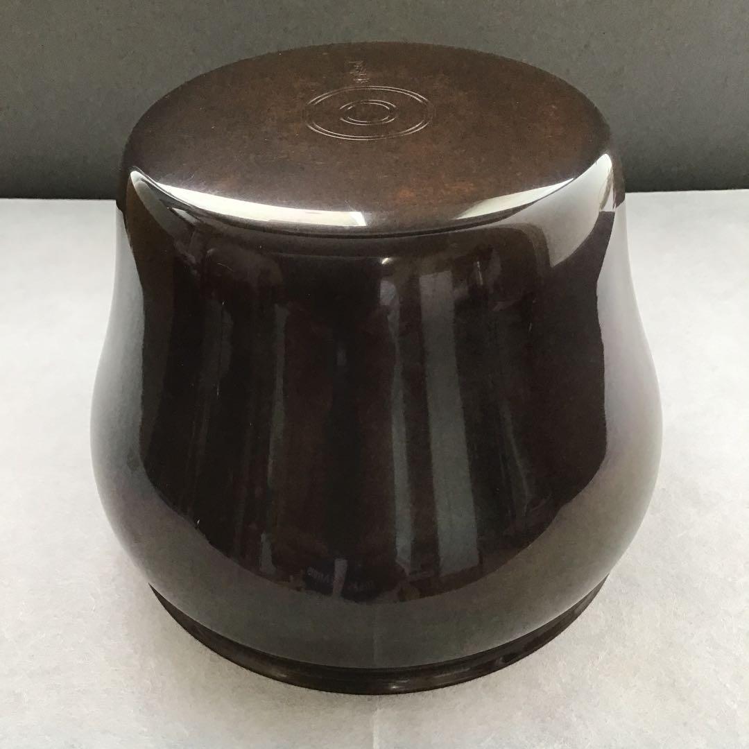 茶道具　唐銅棒先建水　不俊斎好　十三代　金谷 造　葆光斎書付　栞　共箱　S8KS