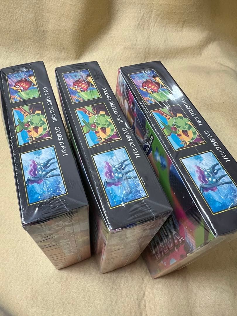 ポケモンカードゲーム インフェルノX 3BOX シュリンク付き　新品未開封